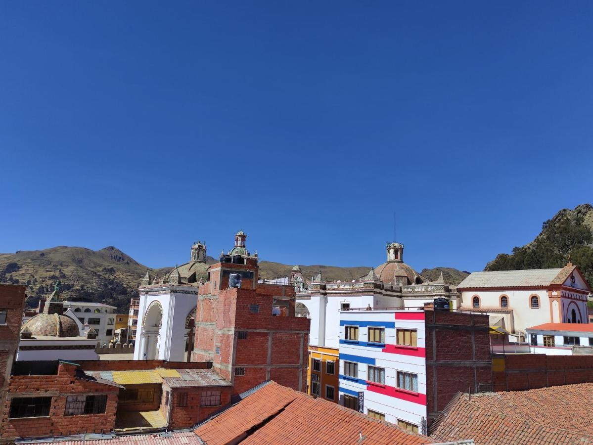 Bed and Breakfast Hostal Sol Y Luna Copacabana  Exterior foto
