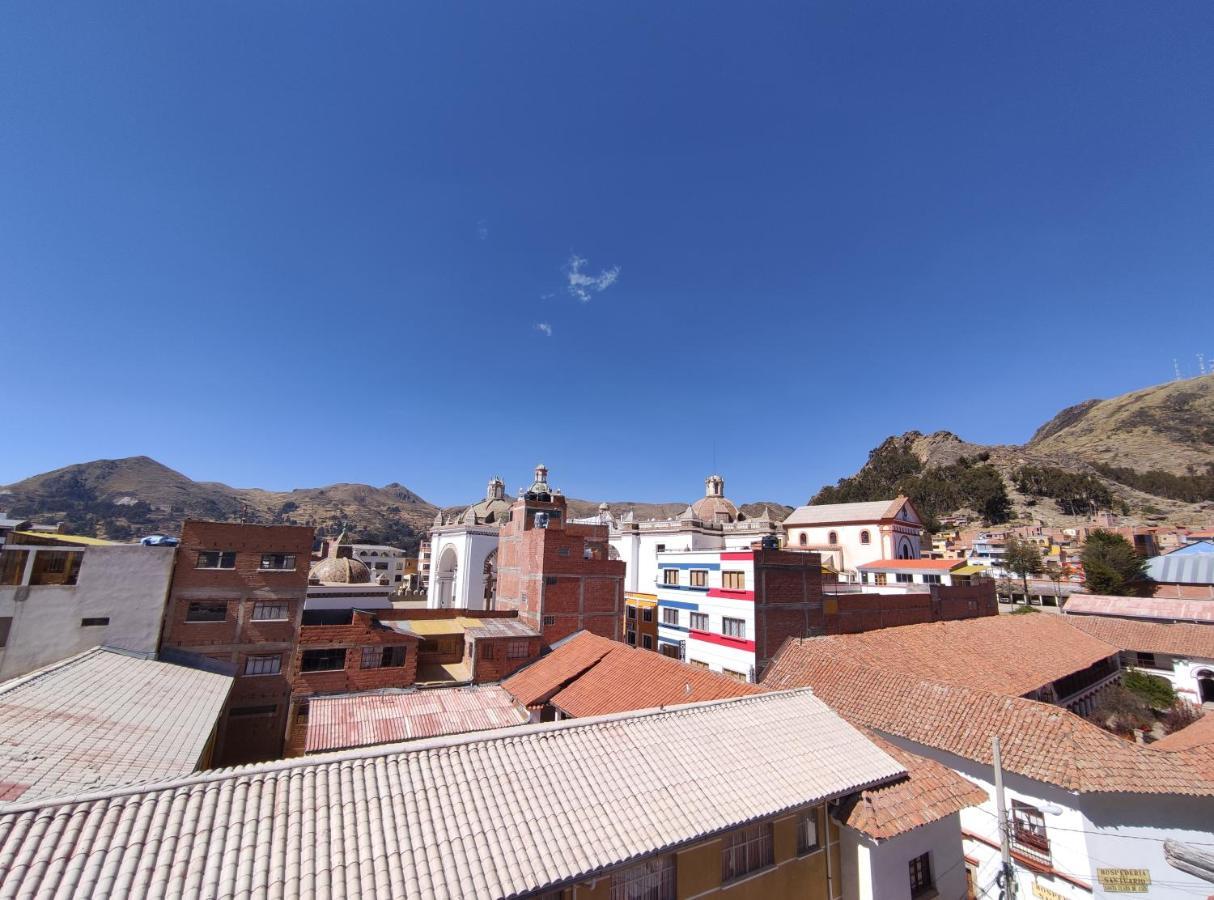 Bed and Breakfast Hostal Sol Y Luna Copacabana  Exterior foto