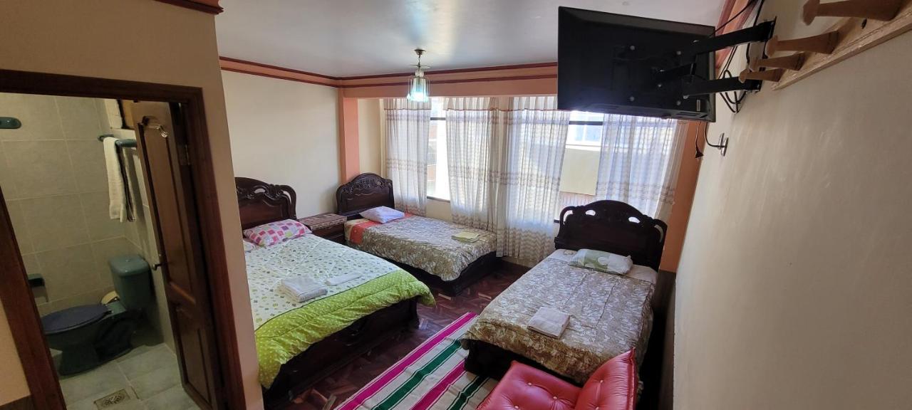 Bed and Breakfast Hostal Sol Y Luna Copacabana  Exterior foto
